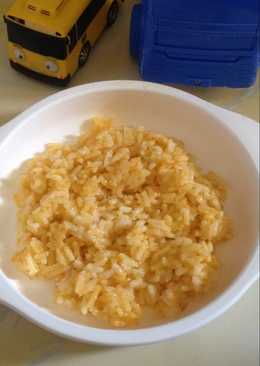 Nasi uduk wortel for toddler