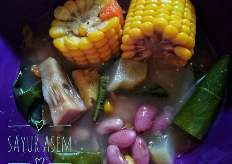 Resep Sayur asem sederhana Dari carolineetha