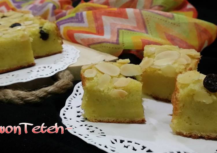 cara membuat Cake Kentang Keju