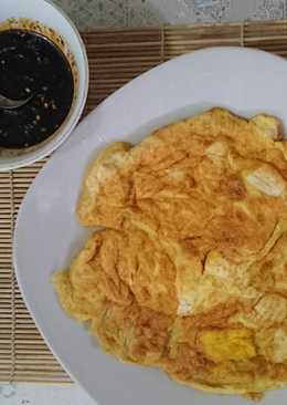 Tahu Telur siram Kecap