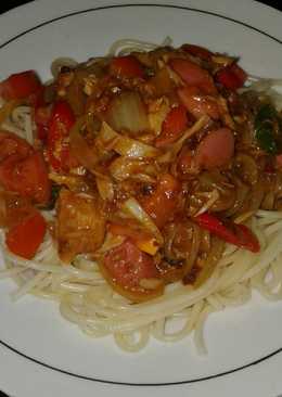 Simple spaghetti with tuna (#PR_Pasta)