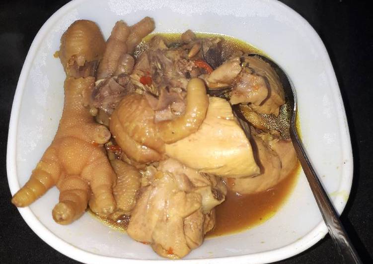 Resep Rica rica daging ayam dan ceker Kiriman dari Nunung Nisfianti