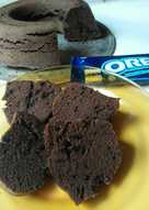 Brownies oreo kukus simpel dan mudah