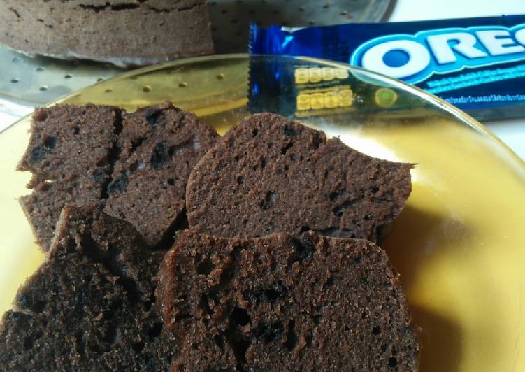 resep Brownies oreo kukus simpel dan mudah