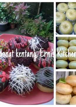 Donat kentang toping coklat