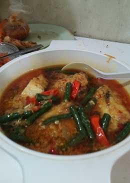 Tenggiri Kacang Panjang Kuah Merah