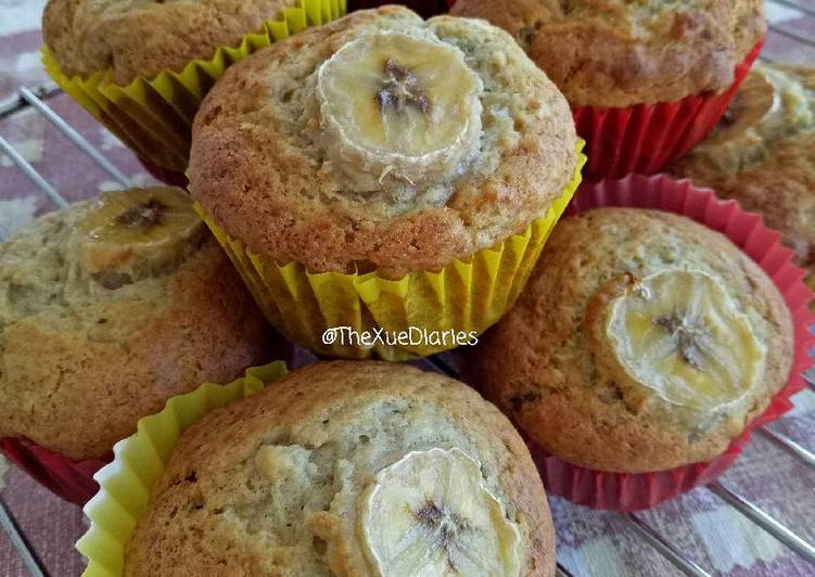 Resep Muffin Pisang Moist | Banana Muffin | Banana Bread in Cups Oleh
TheXueDiaries