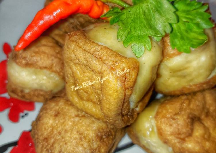 Resep Tahu Bakso Ayam By Resta