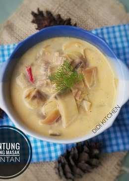 Jantung pisang Masak Santan