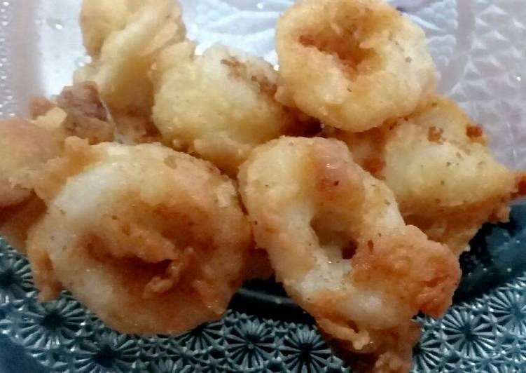 resep makanan Cumi goreng tepung simpel