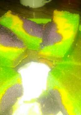 Bolu zebra penuh warna