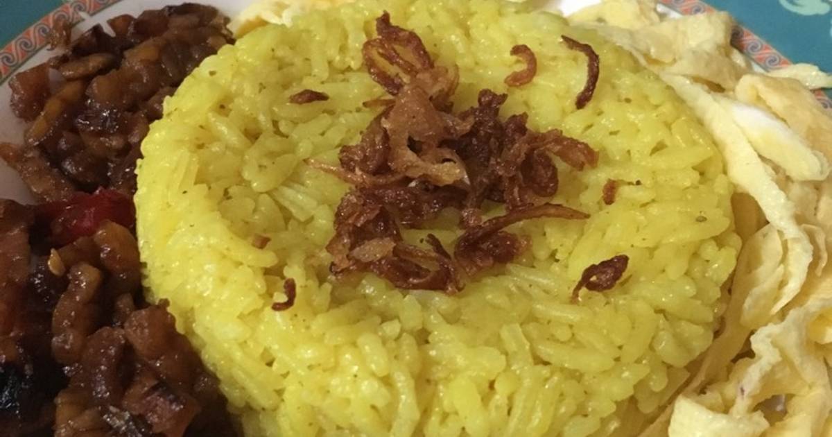 13 resep  nasi  kuning bumbu  instan enak dan sederhana  Cookpad