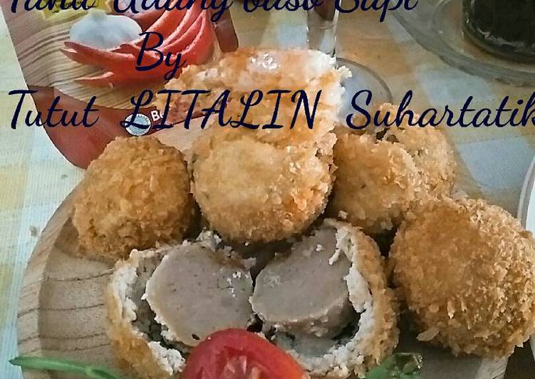 Resep Bola udang tahu baso By Tutut Litalin.s