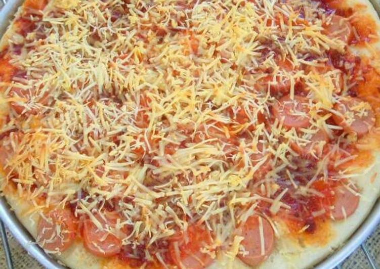 gambar untuk resep makanan Pizza tanpa ulen quick and easy