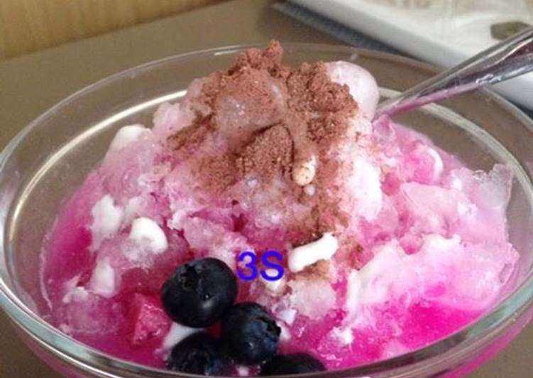 resep makanan Es campur agar agar