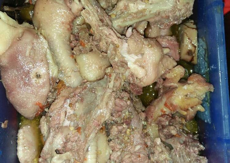 resep makanan Seblak tulang ayam