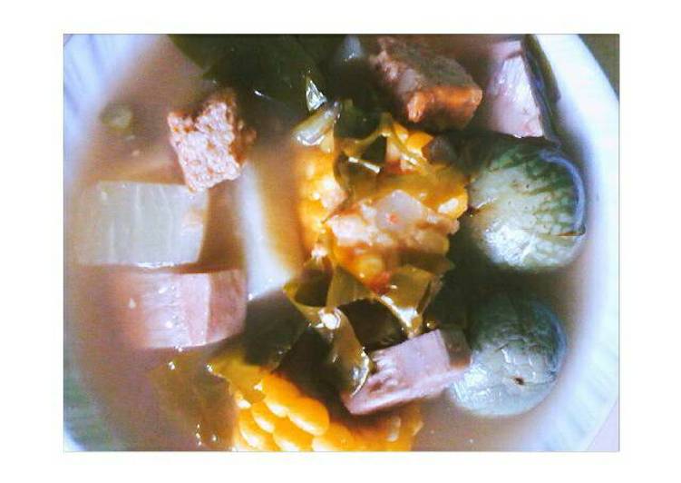 gambar untuk cara membuat Sayur asem kebangsaan.