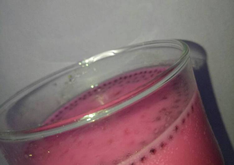 gambar untuk resep makanan Jus Buah Naga