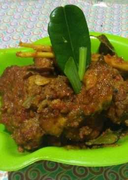 Rendang ayam sederhana