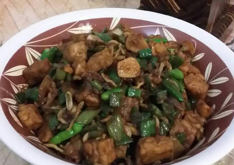 resep lengkap untuk Oseng Pedas Tempete