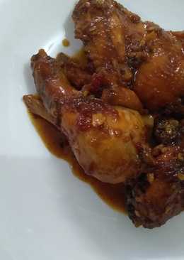 Ayam kecap pedas