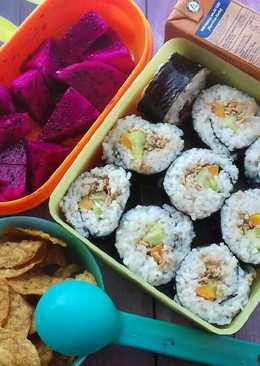 Tuna sushi sederhana