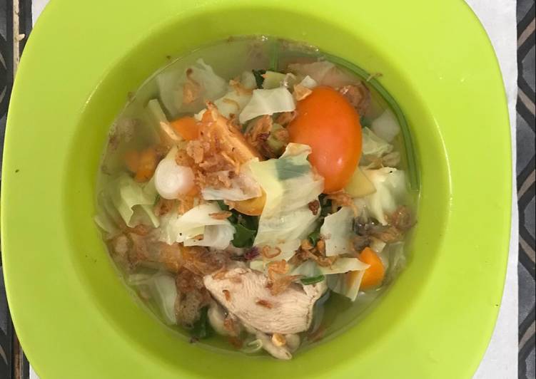 Sop Ayam Simple