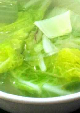 Sayur bening sawi putih very simpel dan murah