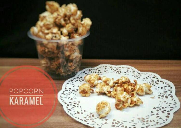 resep Popcorn Karamel
