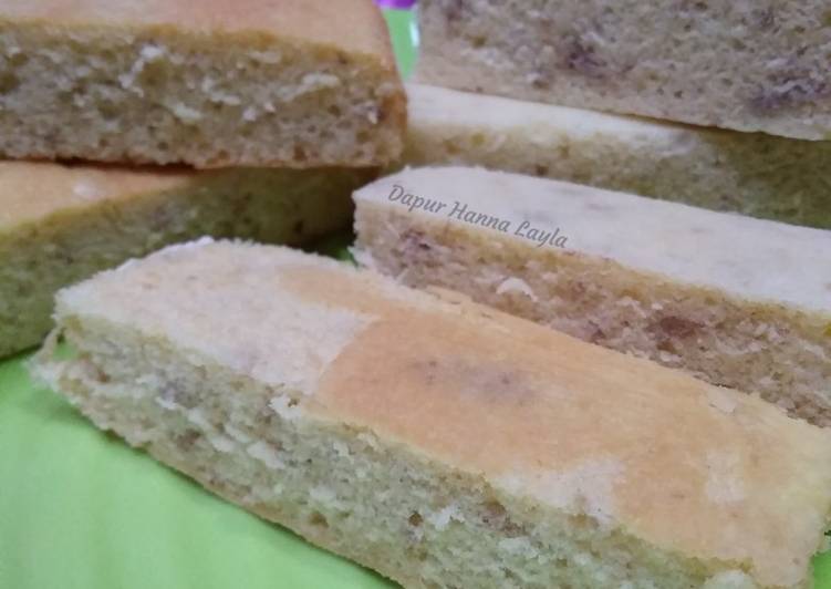 resep makanan Bolu Pisang Uli Lembut