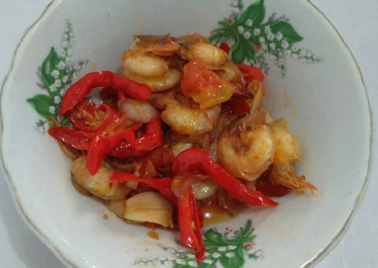 Tumis udang super simpel #BikinRamadanBerkesan