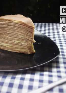 Chocolate Mille Crepes