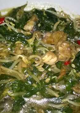 Daun Ginseng Tumis Tempe