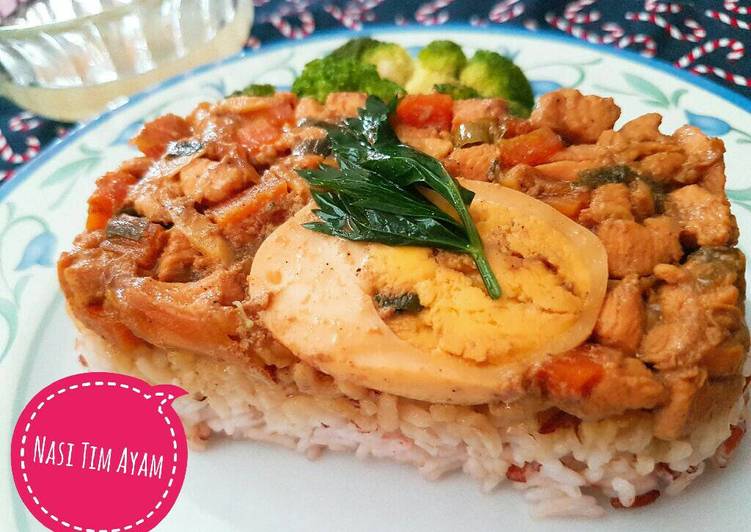 Resep Nasi Tim Ayam Kiriman dari Miss.afifah