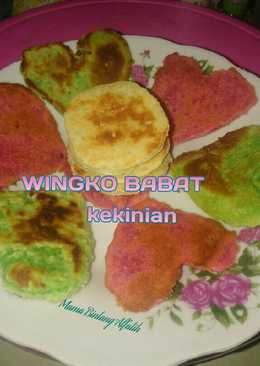 Wingko babat kekinian (stroberi,original&pandan)
