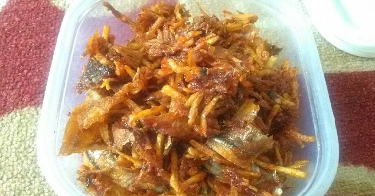 Resep Kering kentang ikan  teri oleh fidelis aprilina Cookpad