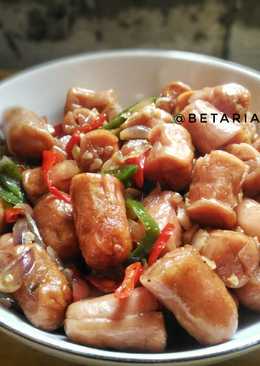 Tumis Sosis bumbu Teriyaki