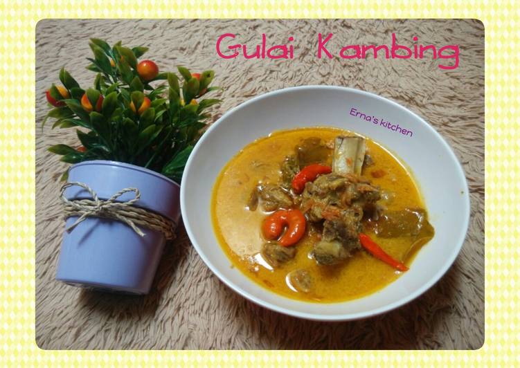 gambar untuk resep makanan Gulai Kambing