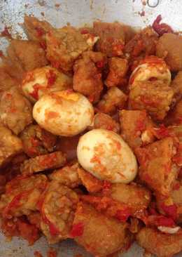 Bali tatelur (tahu tempe telur)