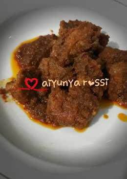 Rendang daging