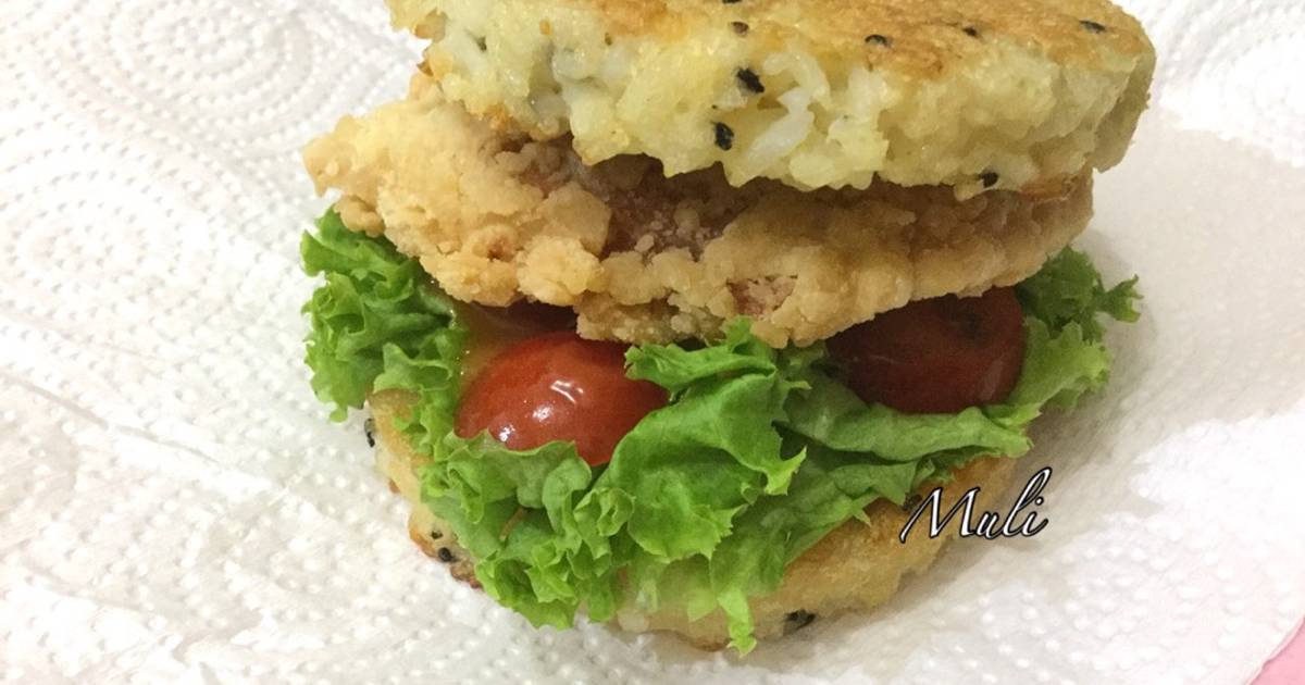 4 resep  hamburger ayam  goreng  crispy  enak dan sederhana 