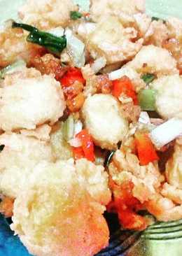 Tahu crispy cabe garam