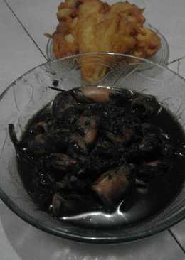 Cumi masak hitam