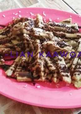 Pisang Goroho Cokelat Keju