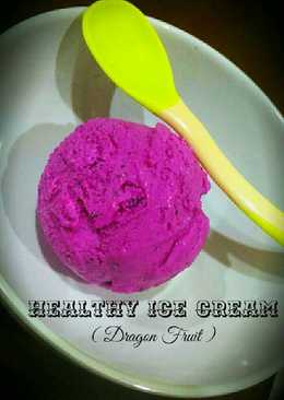 Healthy Ice Cream (Dragon Fruit)