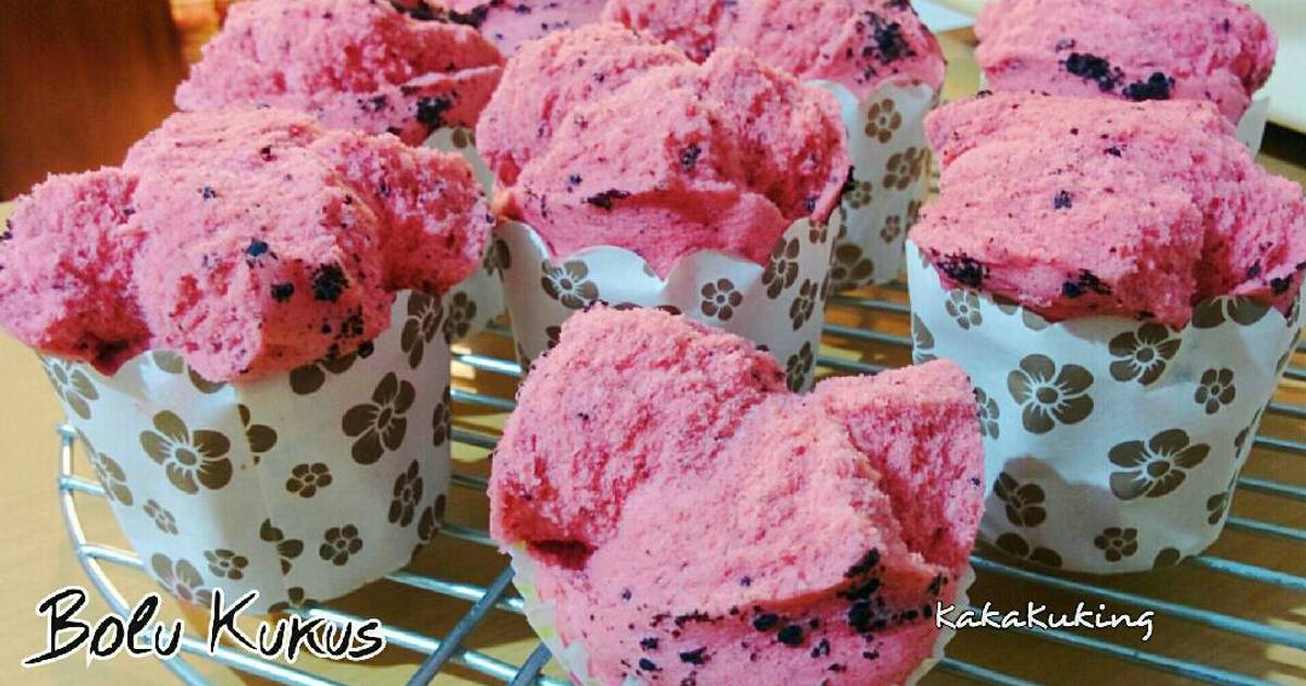 Resep BOLU KUKUS STRAWBERRY OREO Resep BOLU KUKUS STRAWBERRY OREO