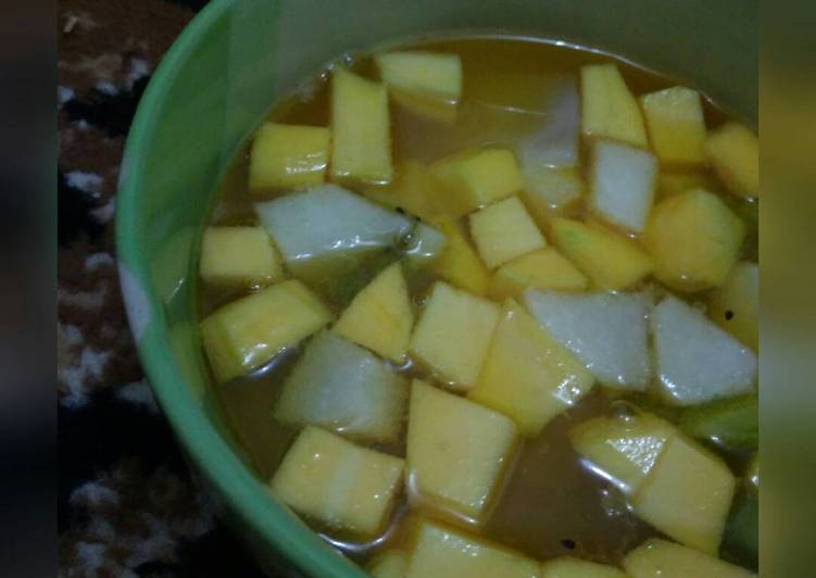 gambar untuk resep Fruity squash