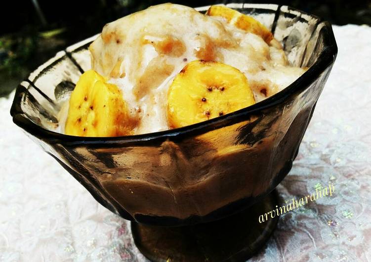 resep lengkap untuk Banana Ice Cream