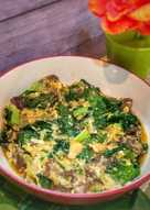 Kaylan Sapi Siram Telur ala Tiger Kitchen