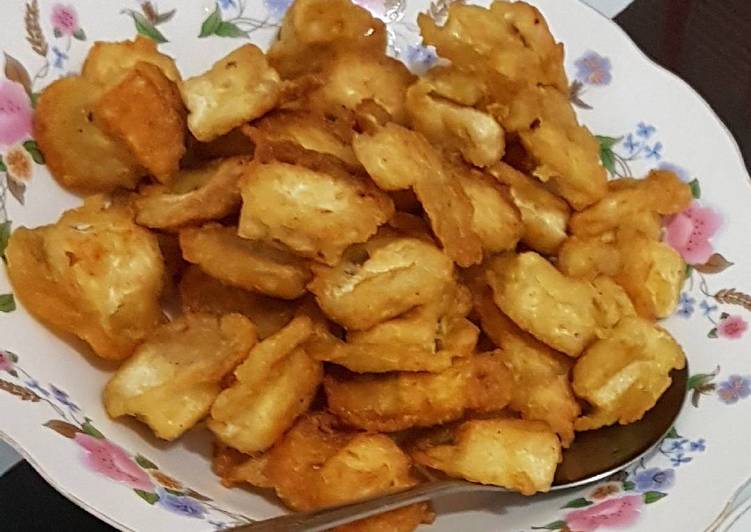 resep lengkap untuk Tahu crispy teriyaki